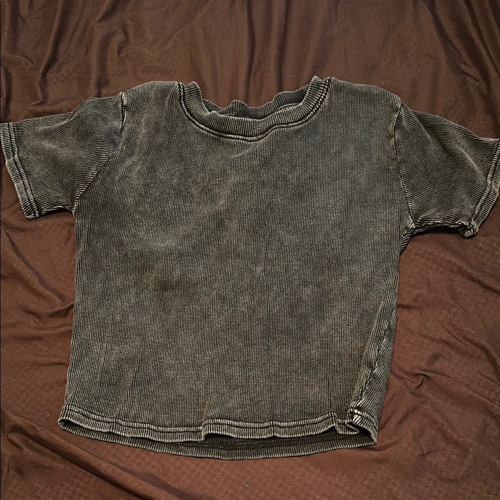 Forever 21 Gray Short Sleeve Tee